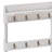 Wall Mount Coffee Mug Rack with Upper Storage Shelf-638948346