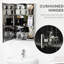 Armoire avec miroir argenté - 15,26 po x 22,89 po, pour salle de bain, salon et rangement pour la lessive, porte de salle de bain à charnière, rangement