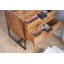 Adlean 50cm W Iron Bedside Table