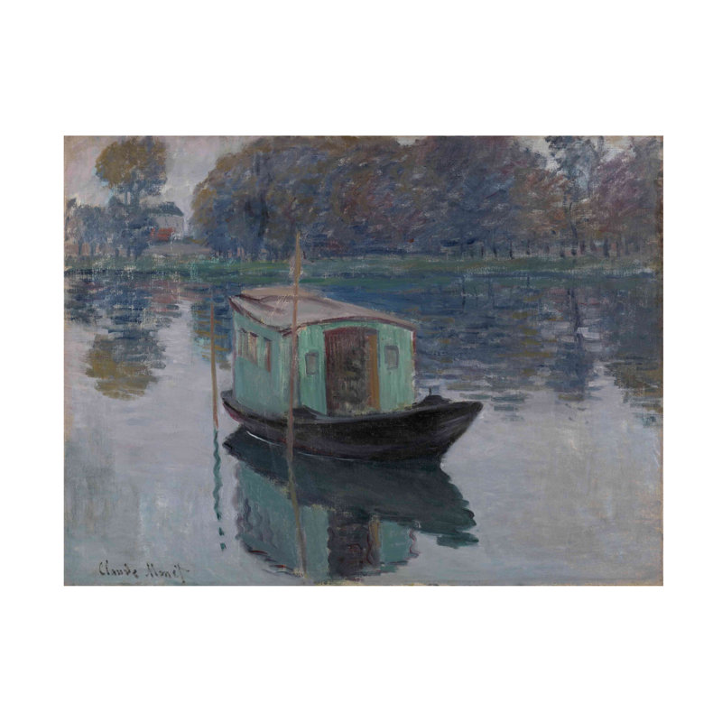 by Claude Monet Print, 35" H x 47" W x 2" D