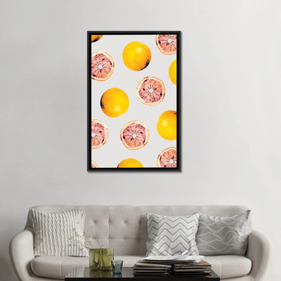 « pamplemousse pattern », impression sur toile