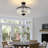 Follett 5-Light Dimmable Crystal Empire Chandelier-561779584