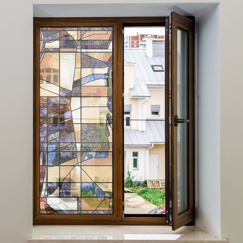 Adhésif décoratif non adhésif adhésif pour fenêtre Privac