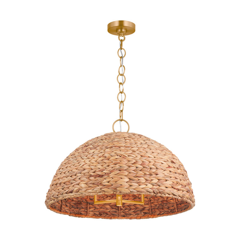 Très grand luminaire suspendu Cay, H 16,13 po x l 24 po x P 24 po