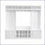 Banc d'entrée blanc 4-en-1 avec portemanteau et porte-manteaux Hall Tree Rangement | Blanc | Panneau de particules-227644668