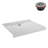 Streamline 42 in. x 36 in. Corner Acrylic Shower Base in Glossy White with Right Drain, Drain Included-117295471