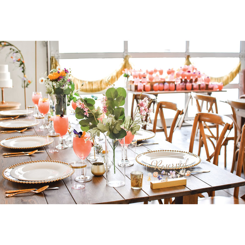 5'' H Metal Tabletop Candle Accessories