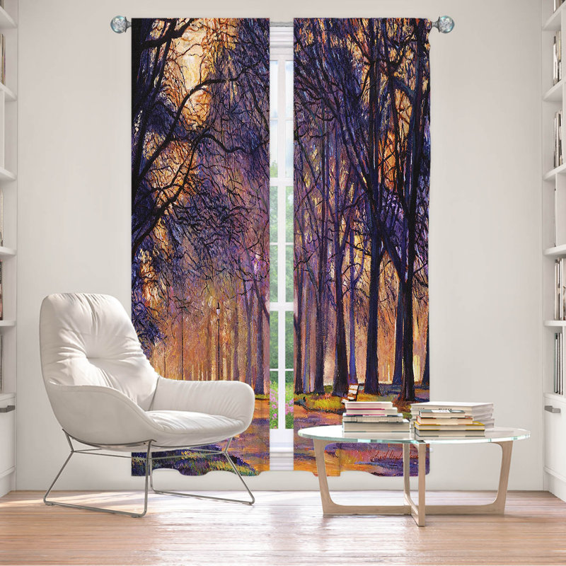 Fiamma Room Darkening Curtains / Drapes Pair, 20" W x 82" L