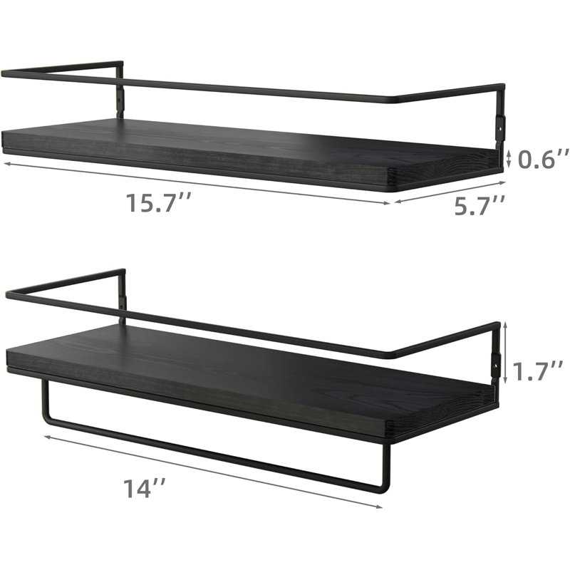 Wall Mounted Floating Shelf