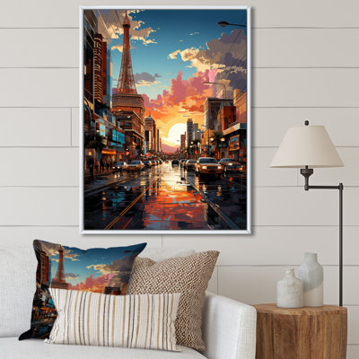 Brockham " City Las Vegas in Future I " Color Photography Print