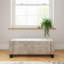 Velvet Upholstered Storage Bench-24399858