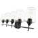 Dahlya 5 - Light Dimmable Vanity Light