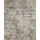 European Reserve Handmade Silk and Wool Floral and Geometric Area Rug