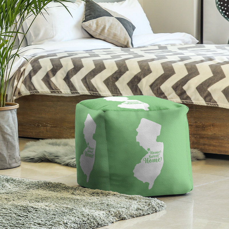 Repose-pieds à cubes trenton the home, Vert