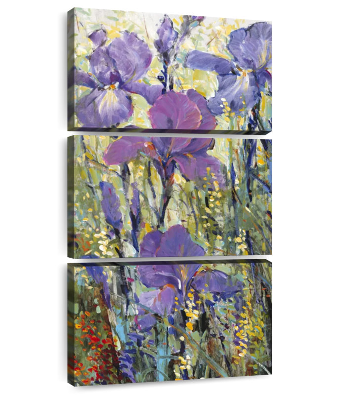 Iris Field I, H 62 po x l 30 po