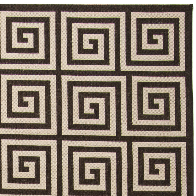 Tapis géométrique Gowanus 100 Performance, Rectangle 3 pi x 5 pi