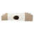 TRIXIE Cuddly Cat Tunnel & Condos, 2 Cat Caves Connected with Playful Peek-a-Boo Tunnel, Sisal Scratching Surface, Dangling Cat Toys-493091151