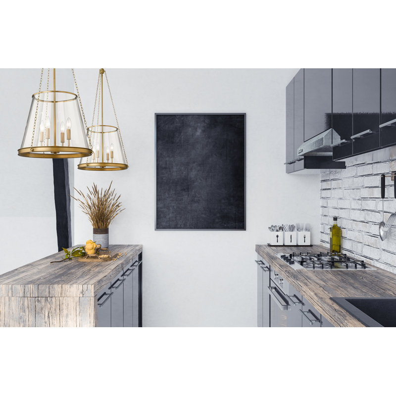 Malvern 4 - Light Single Pendant, Rubbed Brass