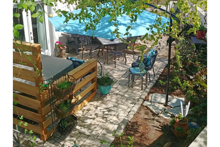 Patio View from Hill