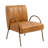 Claudia Genuine Leather Accent Chair Set Of 2