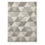 Stanway area rug Machine Woven Rectangle Grey/Beige-671218997