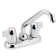 MOEN Chateau 4 in. Centerset 2-Handle Utility Faucet in Chrome