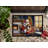 Tibetan Spaniel and Santa Claus Doormat-112753751