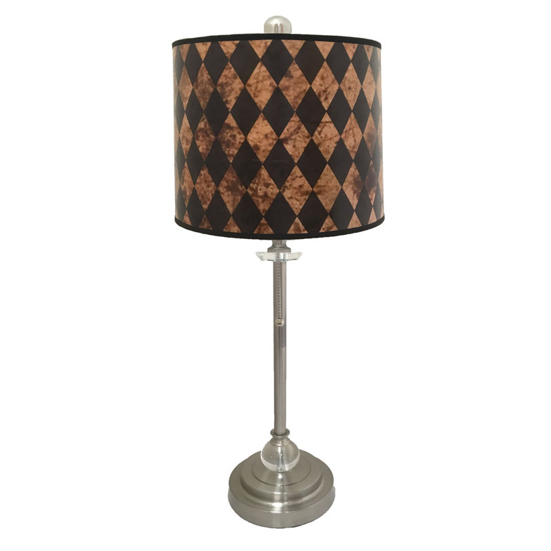 Lampe 28 po Bardha, Bronze et brun