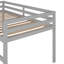 Lit mezzanine avec glissade, conception multifonctionnelle-536436594-536436593