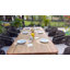 10 - Person Patio Dining Set with Rectangular Table , Cushions Included