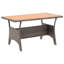 Ashmoore 4 - Person Solid Wood Patio Dining Set Rectangular Table with Cushions Included