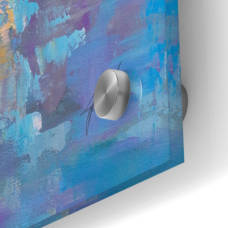 «Watch Hill 15s» par Jeanette Vertentes, art mural en verre acrylique, H 24 po x l 36 po x P 0,2 po