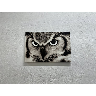 Élégant art mural sur toile en verre trempé noir et blanc, toile de fond noire 1P