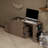 Modern Walnut Scalable Writing Desk With Spacious Drawers And Sleek Design