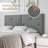 Upholstered Faux Leather King Size Headboard,Sturdy Metal Legs,Tufted Upholstery Design-1645210217-1645210228