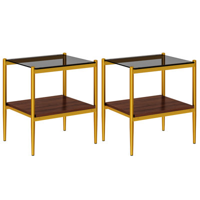 Paire de tables de bout Modern Modern