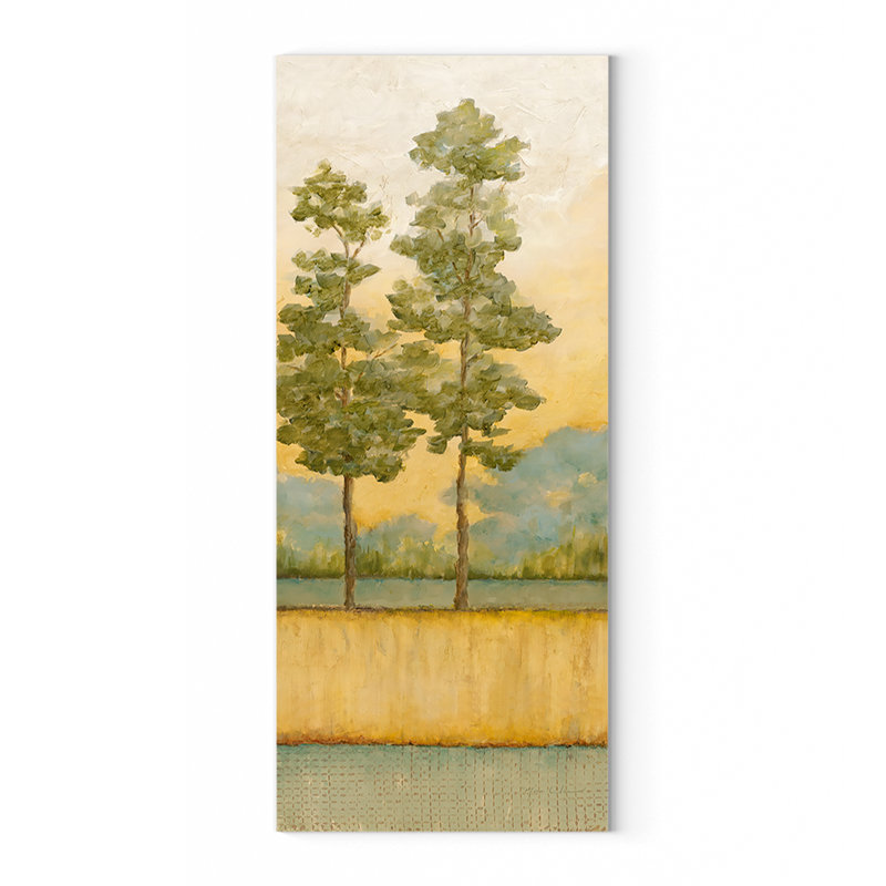 «Sunrise I» par Norm F. Olson - reproduction d'art sur toile tendue, H 12 po x l 30 po x P 1,5 po
