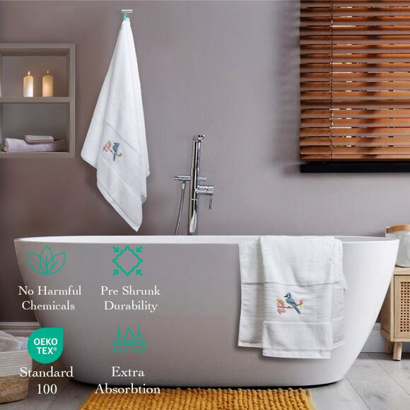  Blue Jay 6-Piece Luxury Towel Set