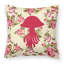  Coussin décoratif floral 14 po Jellyfish Shabby Elegance-453543866