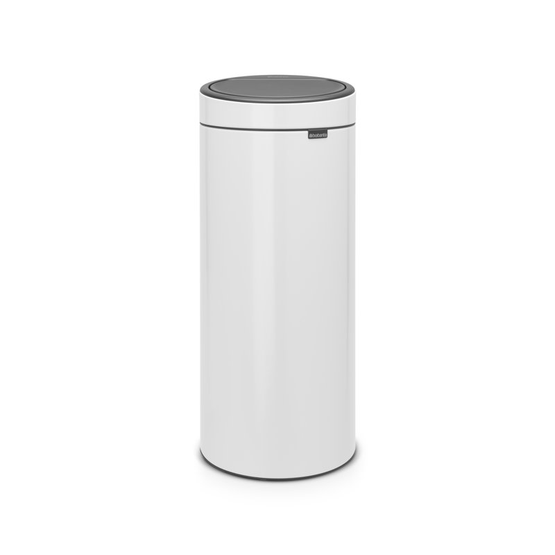 Brabantia 30 Litre Touch Bin, White