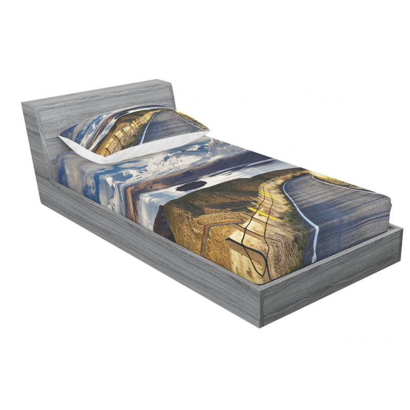 Microfiber Sheet Set, Twin XL Sheet Set with Fitted Sheet