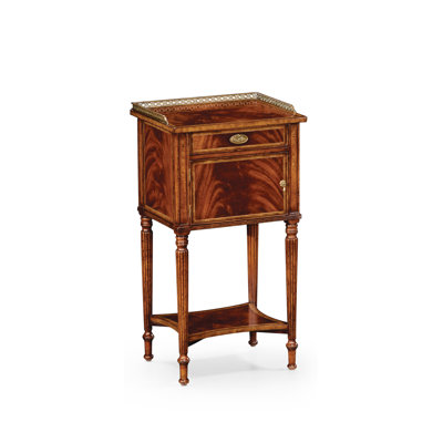Buckingham 1 - Drawer Solid Wood Nightstand