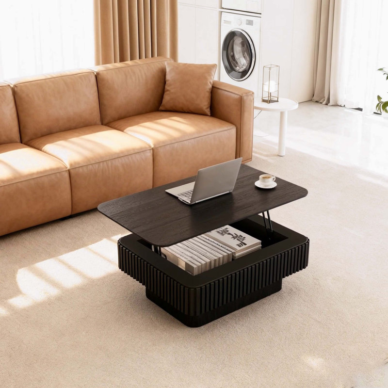Table basse 38,6 po, Noir