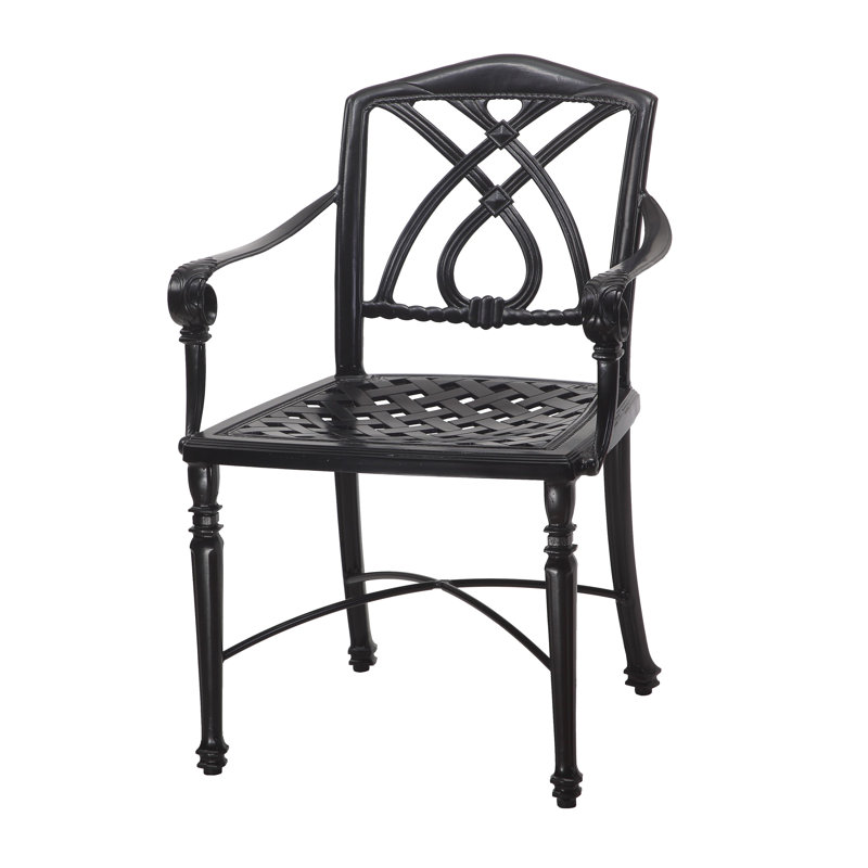 Terrace Café Chair With Arms Frame - Knock Down (KD), Vintage