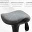 Tabouret relevable, pivotant à 360 °, hauteur réglable, siège en selle, balance inclinable, gris pour tabouret de jeu actif avec rotation, équilibre du siège relaxant