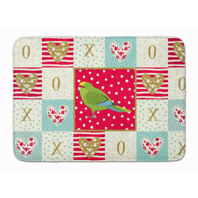Hyeon Love Memory Foam Kitchen Mat