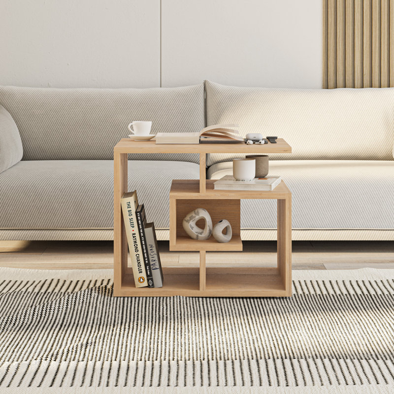 Alyea End Table, Brown