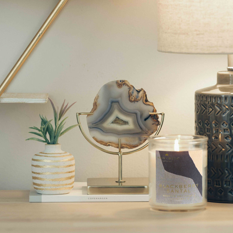 Main & Mesa Lidded Glass Candle, Aklima