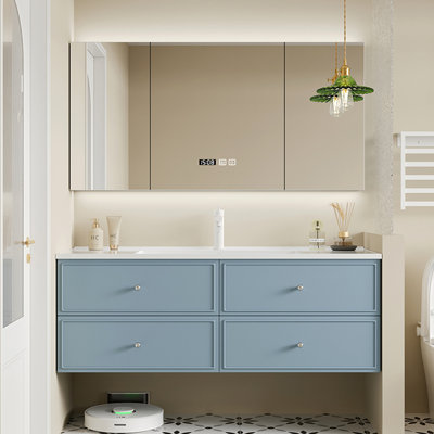 Modern simple vanitie bathroom cabinet