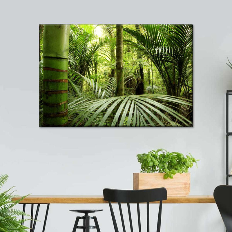 Into the Jungle sur toile, H 8 po x l 12 po x P 1 po